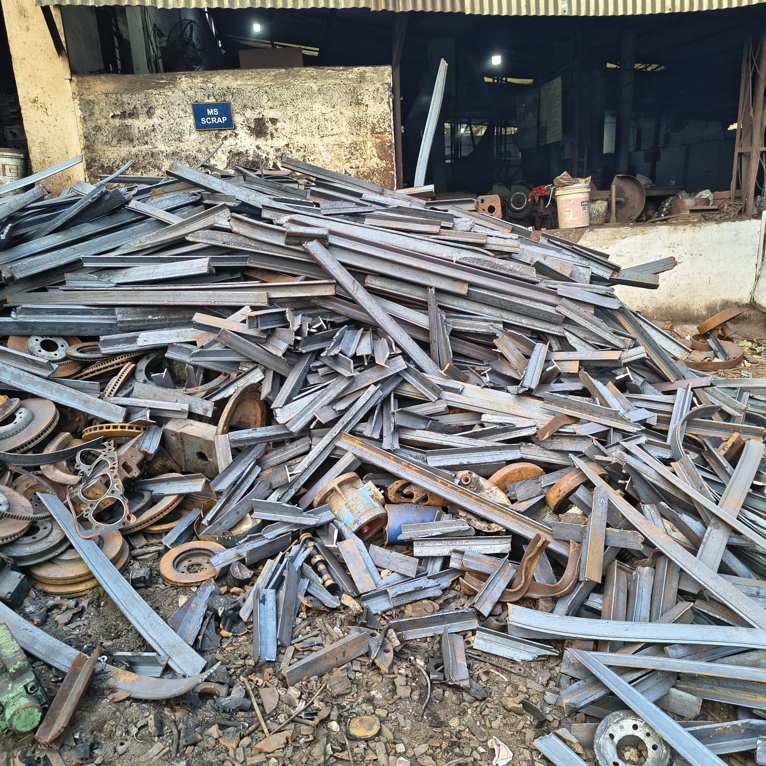 MS Scrap Kolhapur — Mild Steel Scrap supplier bulk Maharashtra